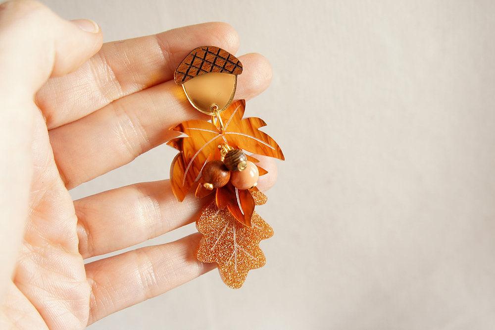 Autumn Earrings by Laliblue