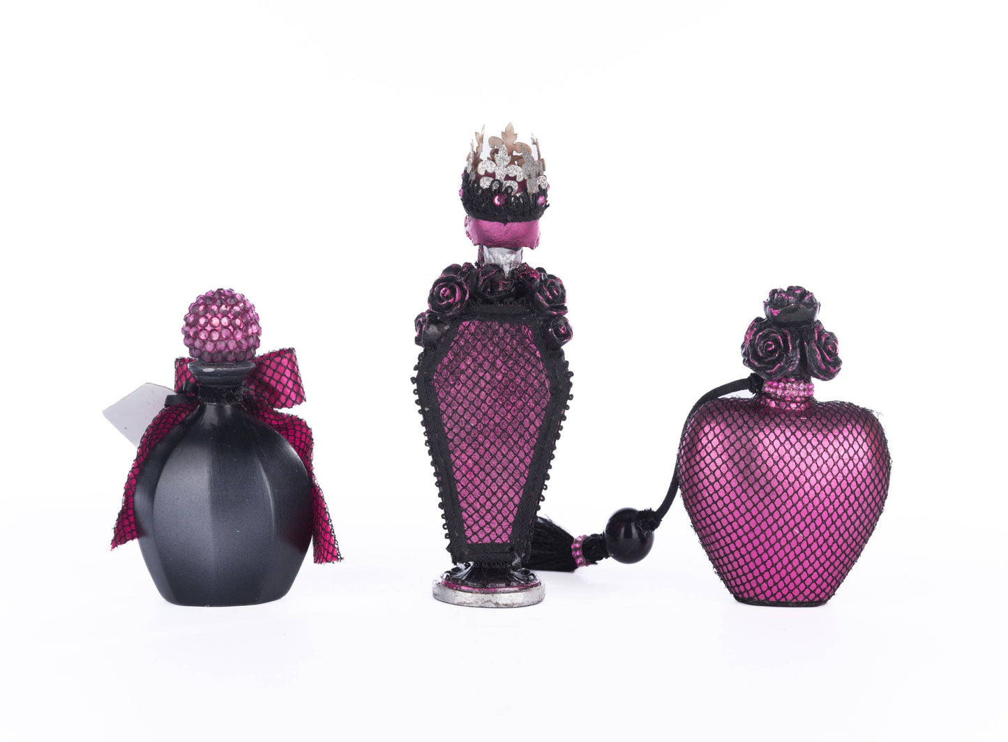 Vanity Potion Bottles Assortment of 3 by Katherine's Collection