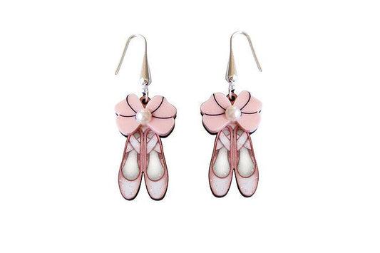 Ballet Shoes Earrings by Laliblue