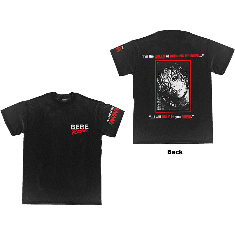 Bebe Rexha Queen of Sabotage [T-Shirt]