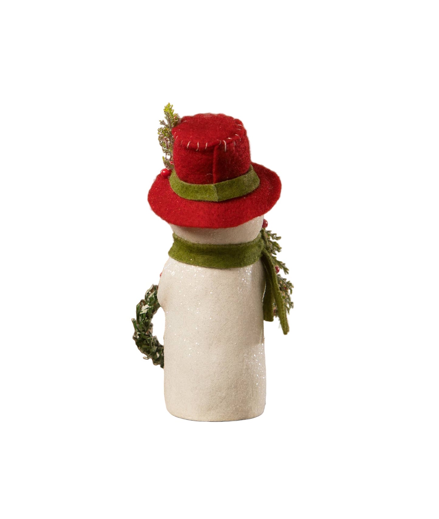 Snowman with Wreath by Bethany Lowe