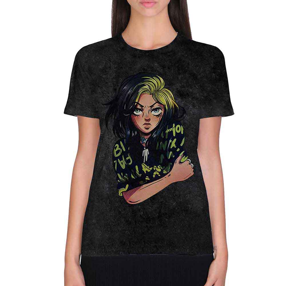 Billie Eilish Anime Billie [T-Shirt]