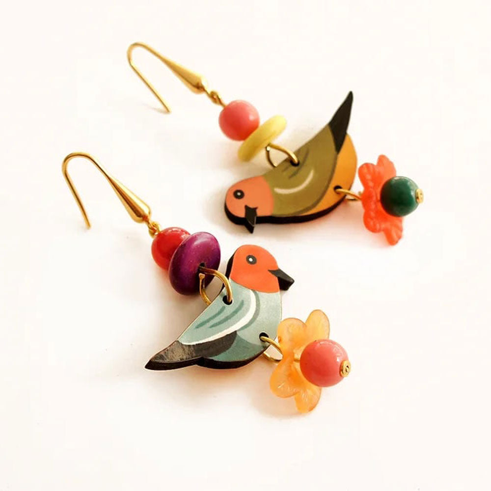 Bird Earrings by Laliblue