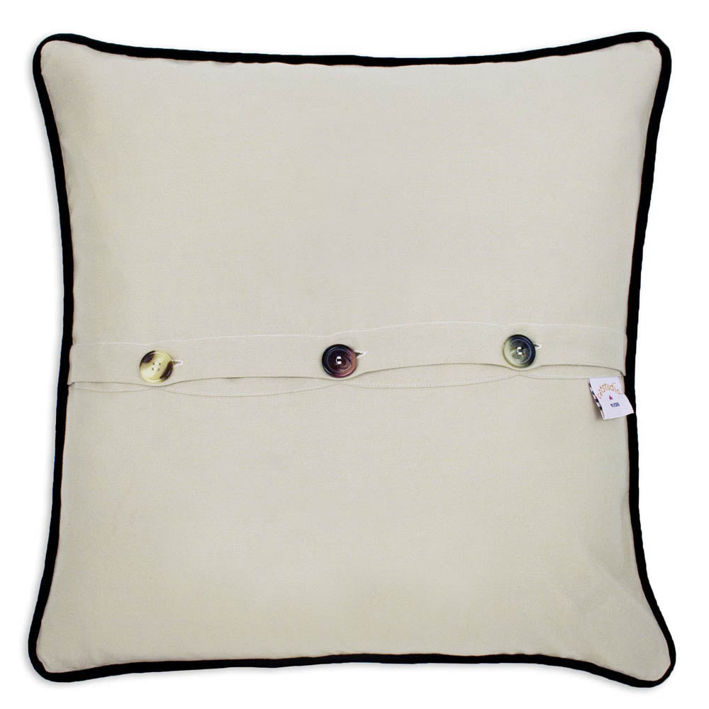 Birmingham Embroidered Pillow by CatStudio