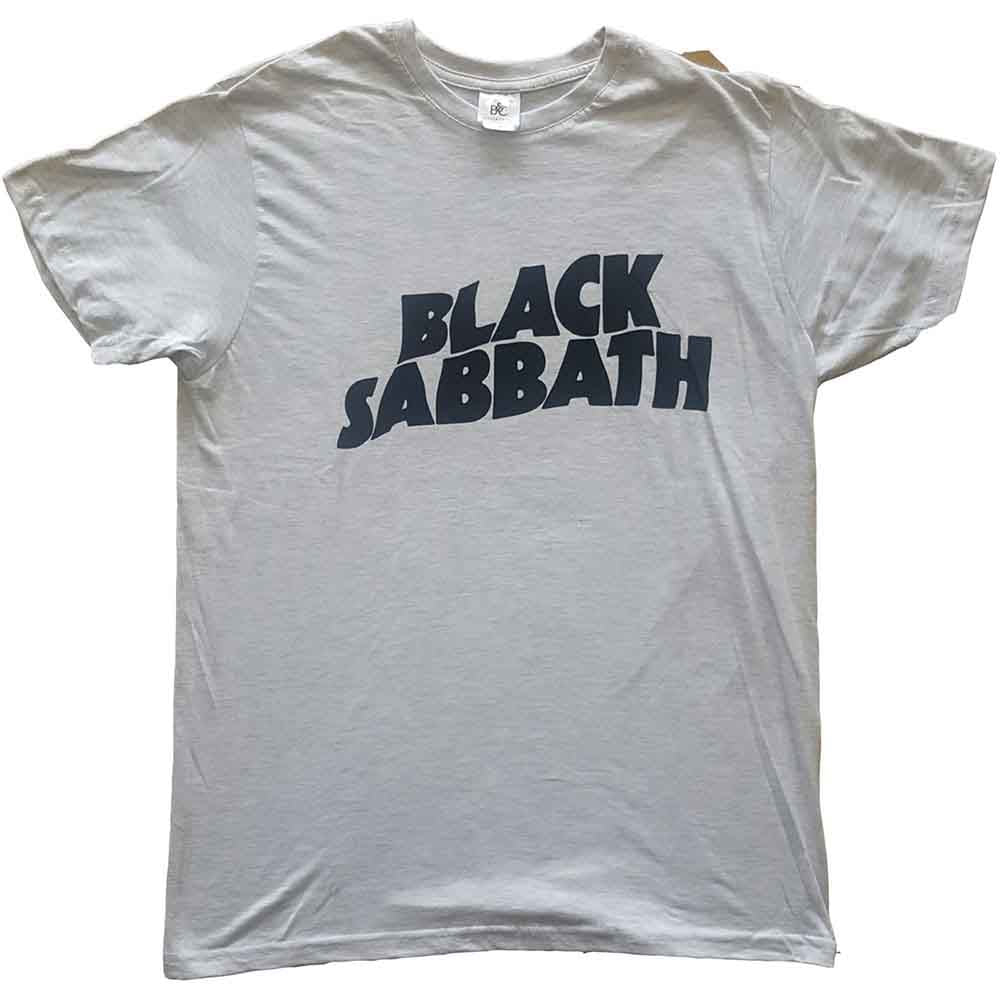 Black Sabbath Black Wavy Logo [T-Shirt]