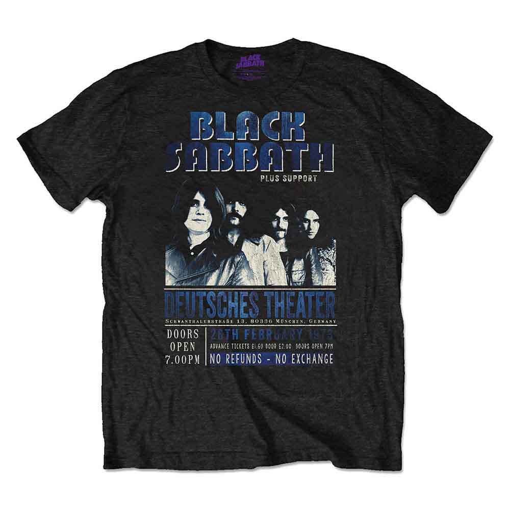 Black Sabbath Deutsches '73 [T-Shirt]