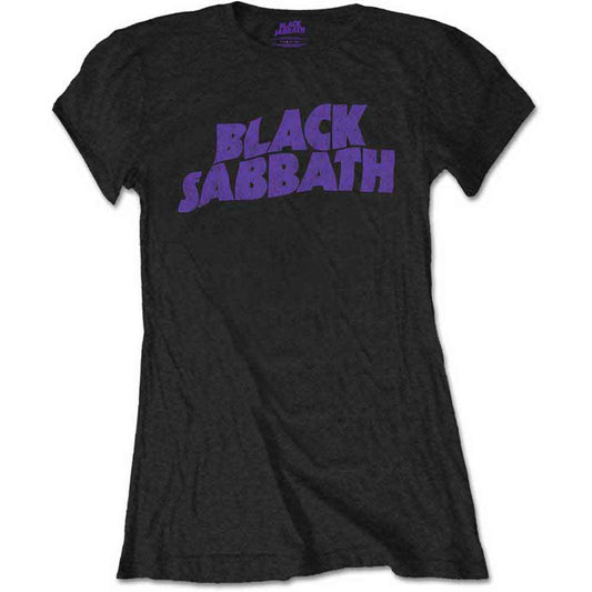 Black Sabbath Wavy Logo Vintage [T-Shirt]