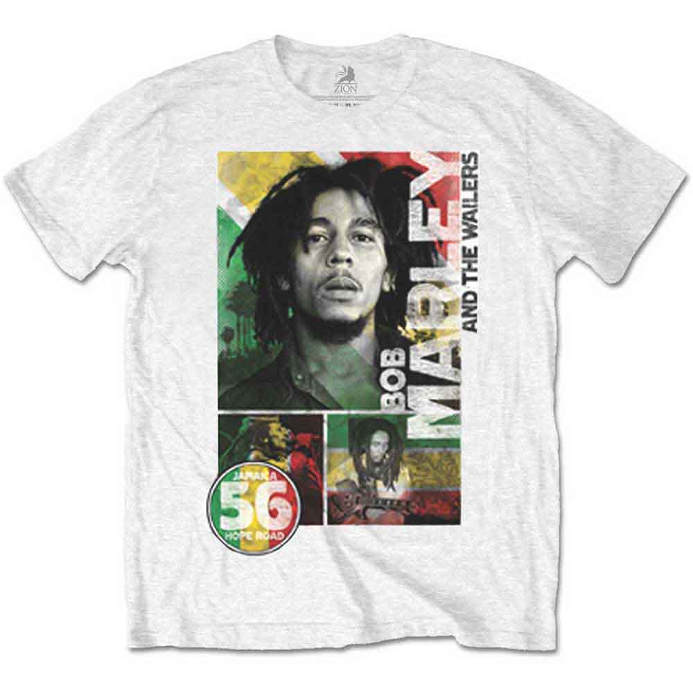 Bob Marley 56 Hope Road Rasta [T-Shirt]
