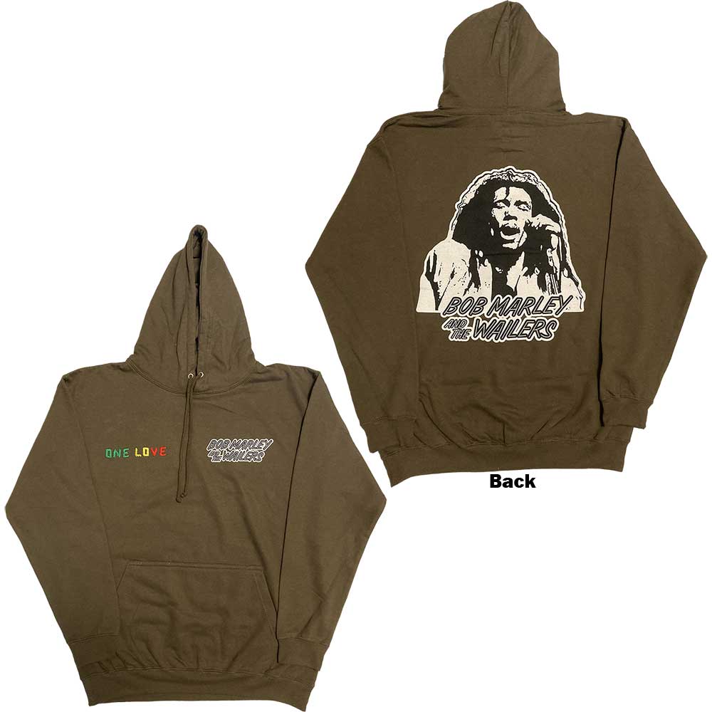 Bob Marley One Love Wailers Mic Photo [Sweatshirt]