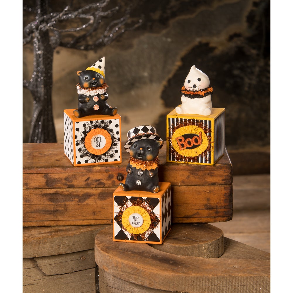 Boo on Block by Bethany Lowe Designs