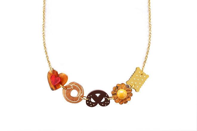 Butter Cookies Necklace by Laliblue