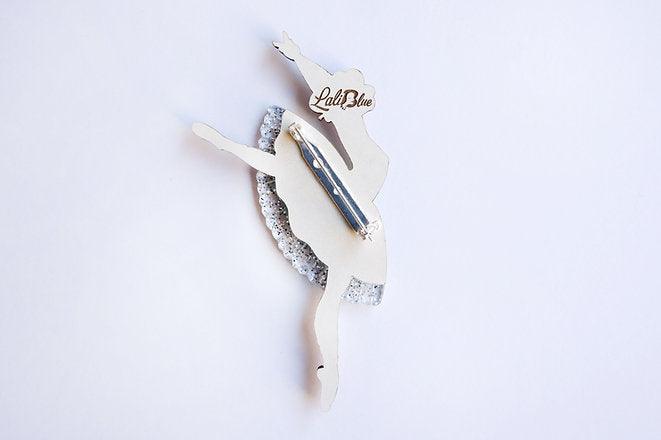 Classical Ballet Brooch by Laliblue