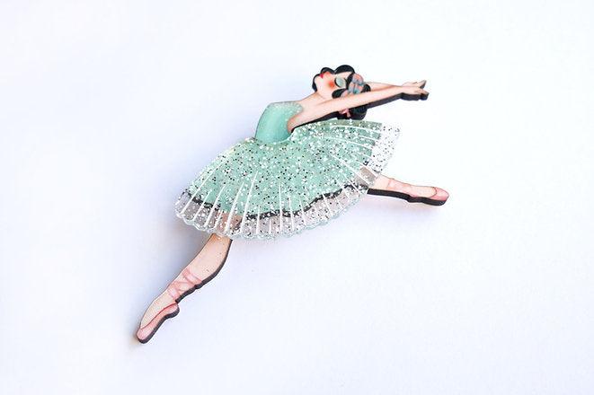 Classical Ballet Brooch by Laliblue