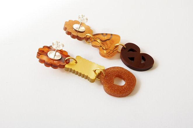 Cookies Earrings by Laliblue