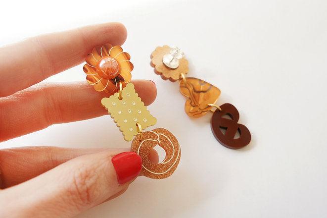 Cookies Earrings by Laliblue
