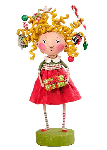 Gabby Giftmas Figurine by Lori Mitchell *NEW* SHIPS AUGUST
