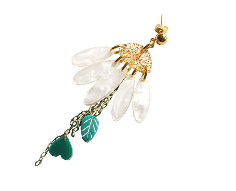 Daisies Petals Earrings by Laliblue
