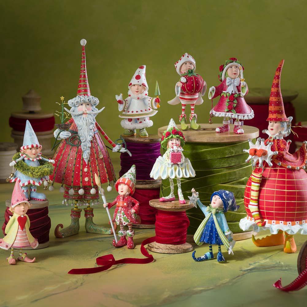 Dash Away Prancer's Elf Ornament by Patience Brewster