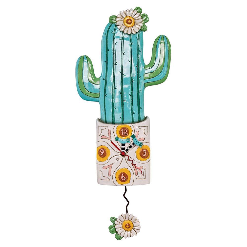 Desert Bloom Wall Clock by Allen Designs