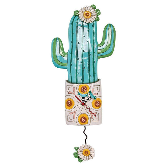 Desert Bloom Wall Clock by Allen Designs