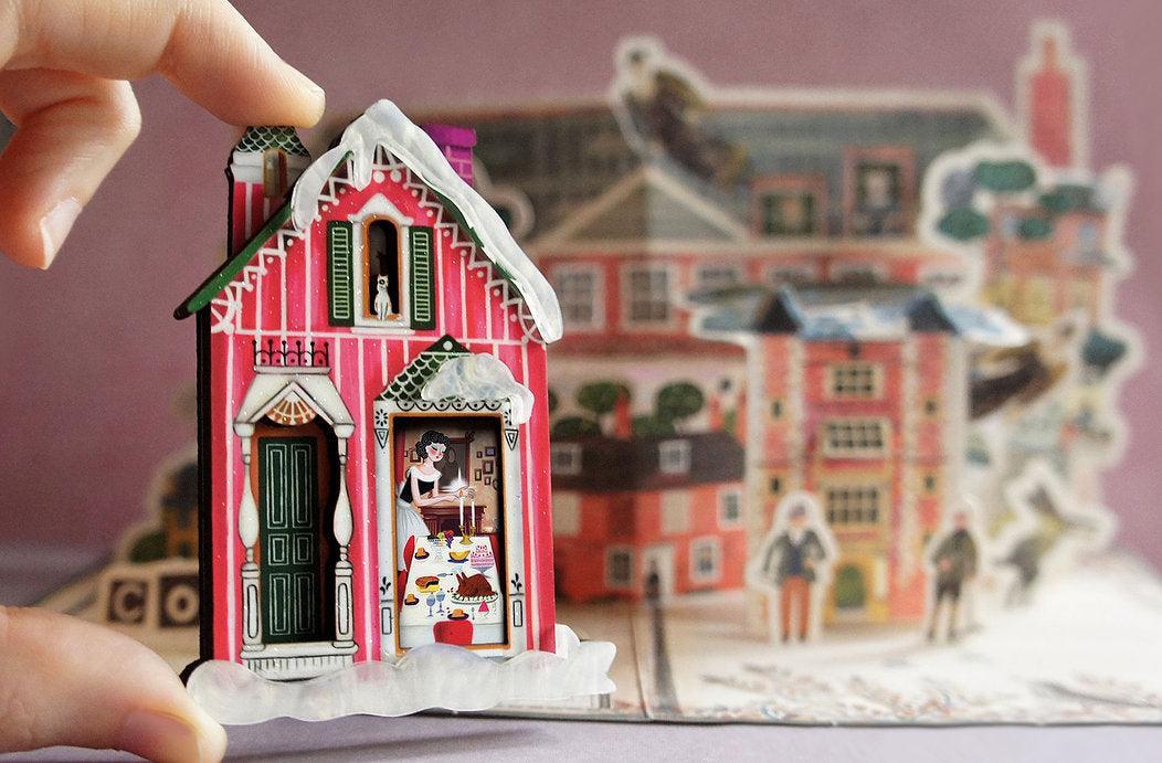 Dinner at Home Holiday Brooch by Laliblue