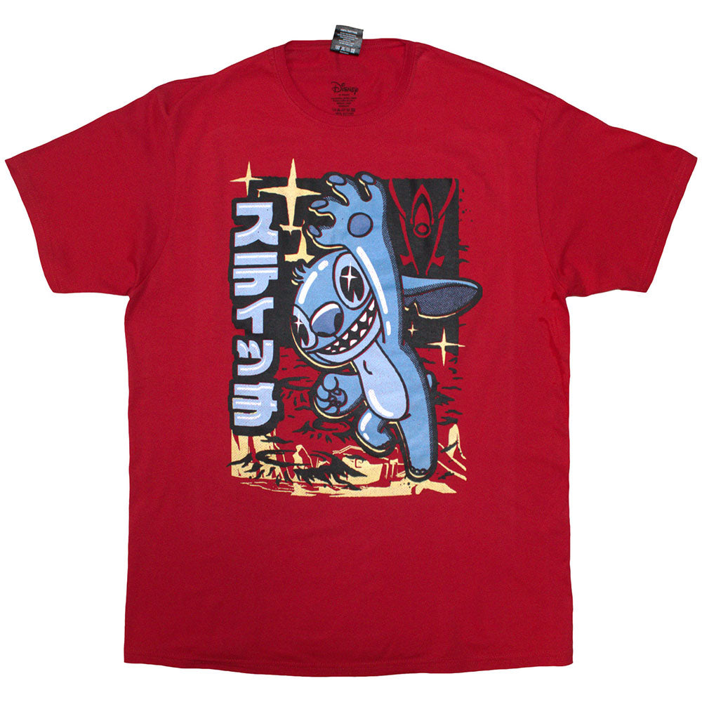 Disney Lilo & Stitch Japanese Stitch [T-Shirt]