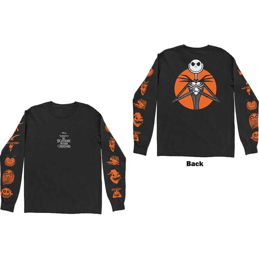 Disney The Nightmare Before Christmas All Characters Orange [T-Shirt]