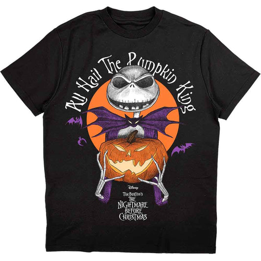 Disney The Nightmare Before Christmas All Hail the Pumpkin King [T-Shirt]