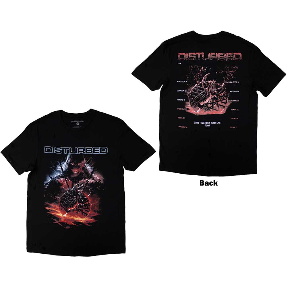 Disturbed European Tour '23 Medallion [T-Shirt]
