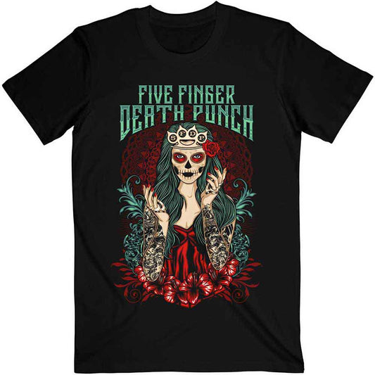 Five Finger Death Punch Lady Muerta [T-Shirt]