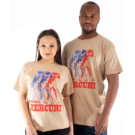 Freddie Mercury Multicolour Photo [T-Shirt]