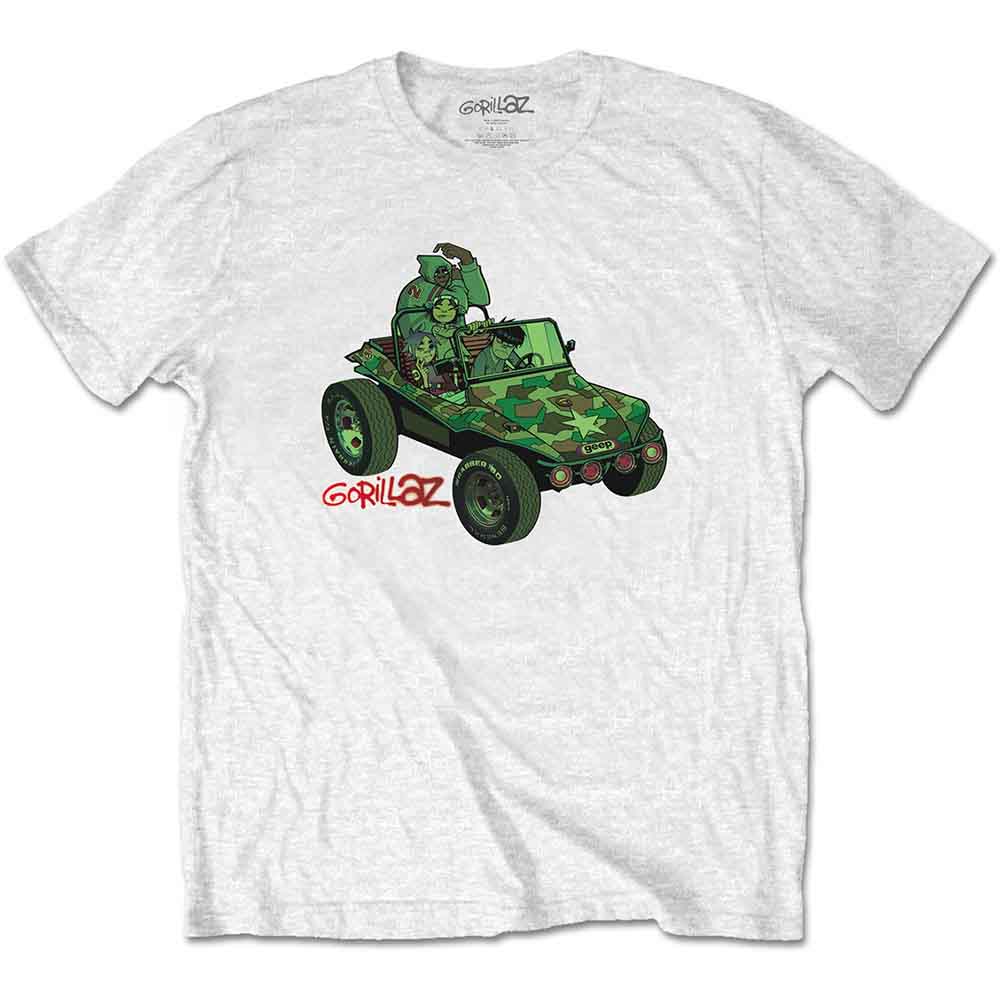 Gorillaz Green Jeep
