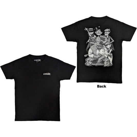Gorillaz Pocket Spray - George Group [T-Shirt]