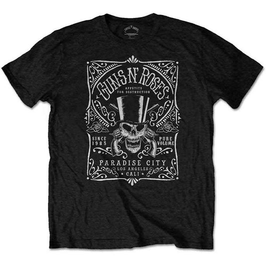 Guns N' Roses Bourbon Label [T-Shirt]