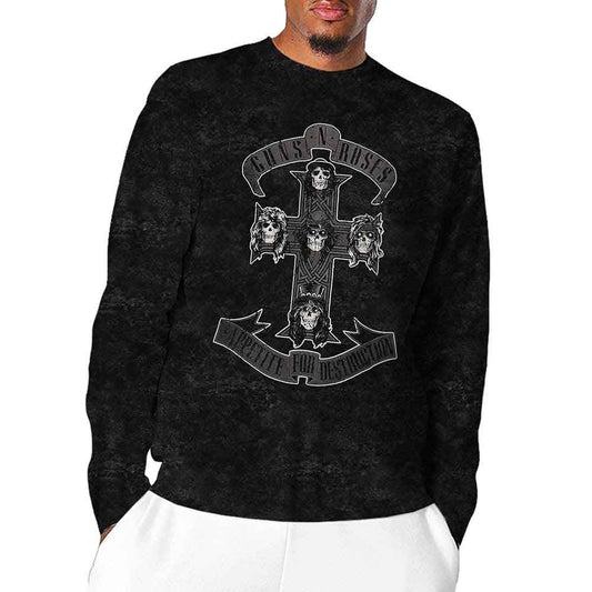 Guns N' Roses Monochrome Cross [T-Shirt]