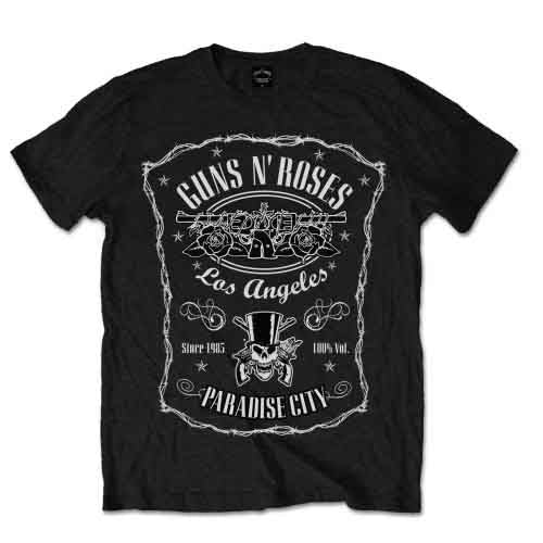 Guns N' Roses Paradise City Label [T-Shirt]