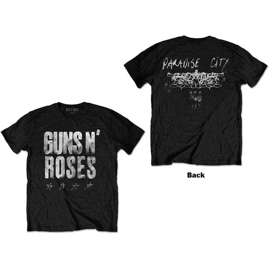 Guns N' Roses Paradise City Stars [T-Shirt]