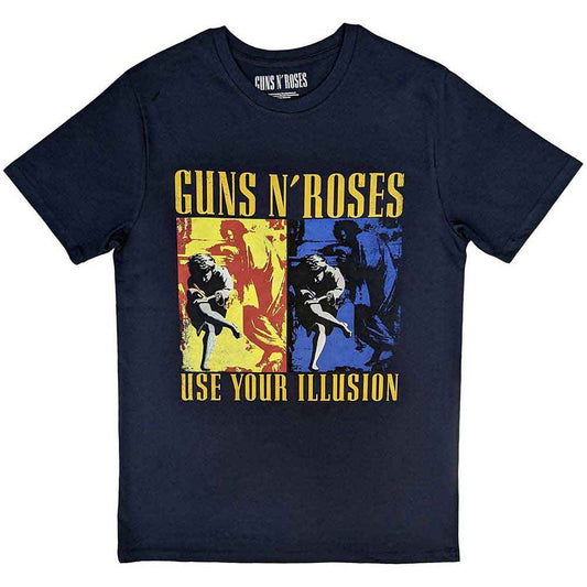 Guns N' Roses Use Your Illusion Navy [T-Shirt]