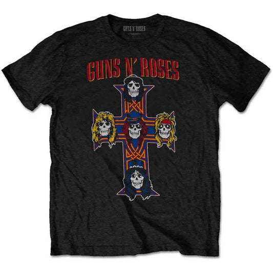Guns N' Roses Vintage Cross [T-Shirt]