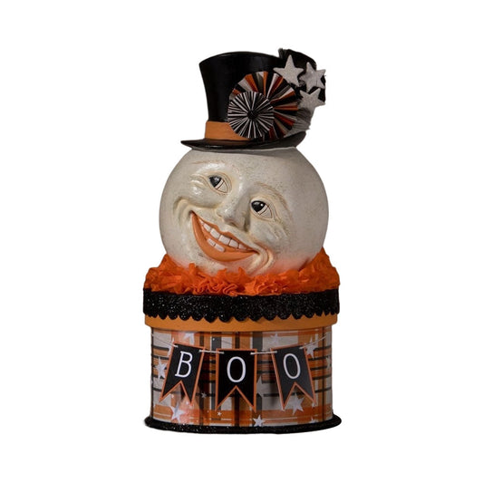 Halloween Moon Man on Box by Bethany Lowe Designs