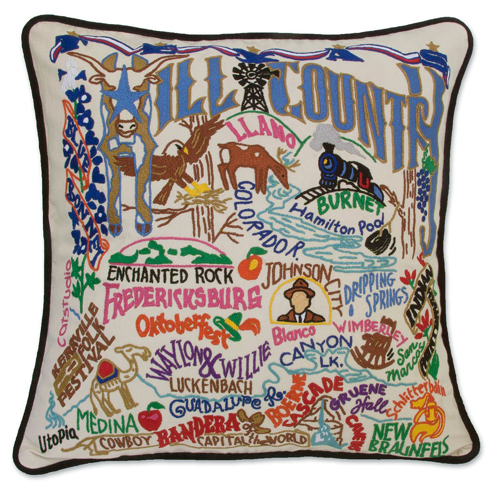 Hill Country Hand-Embroidered