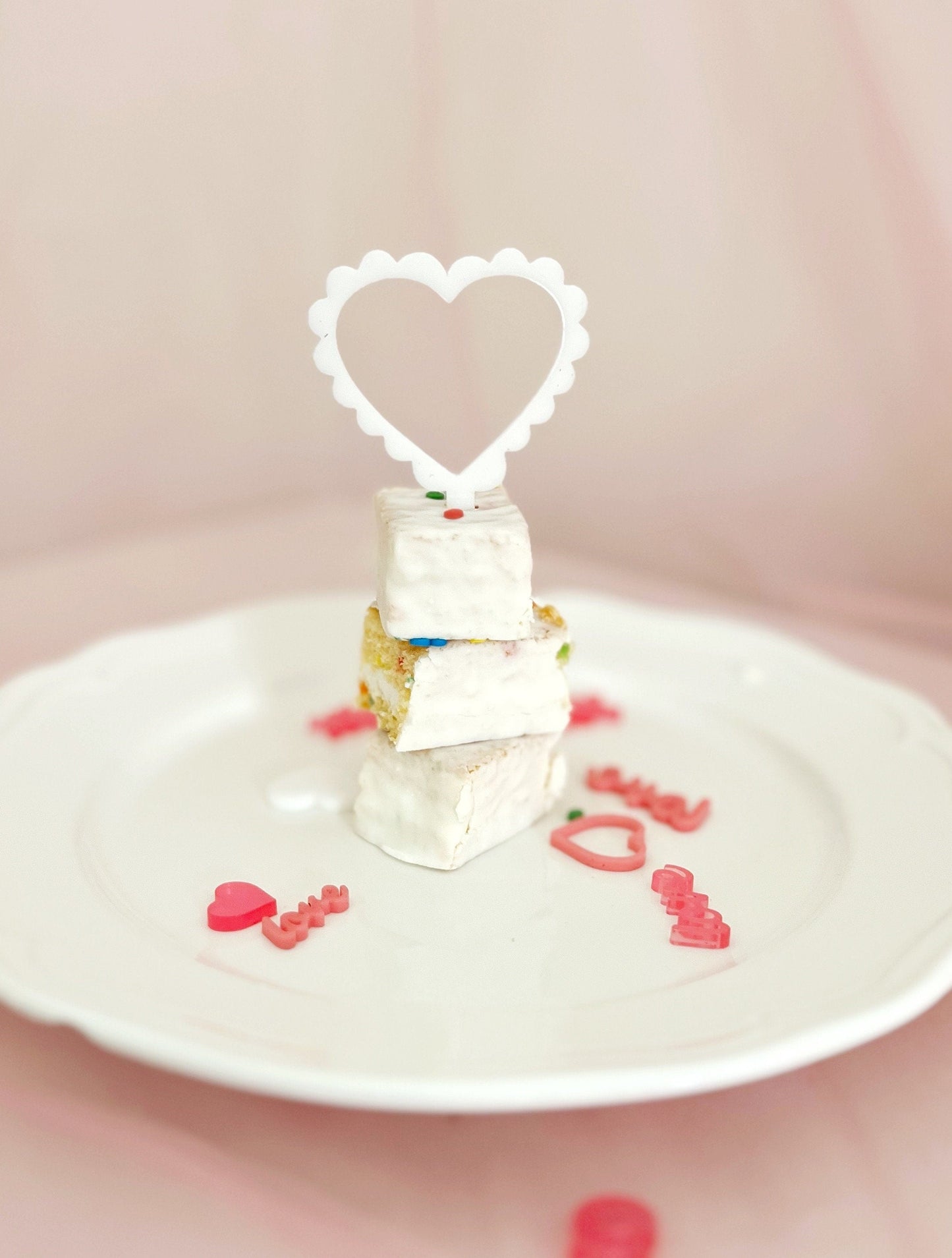 Valentines Day Cupcake Toppers