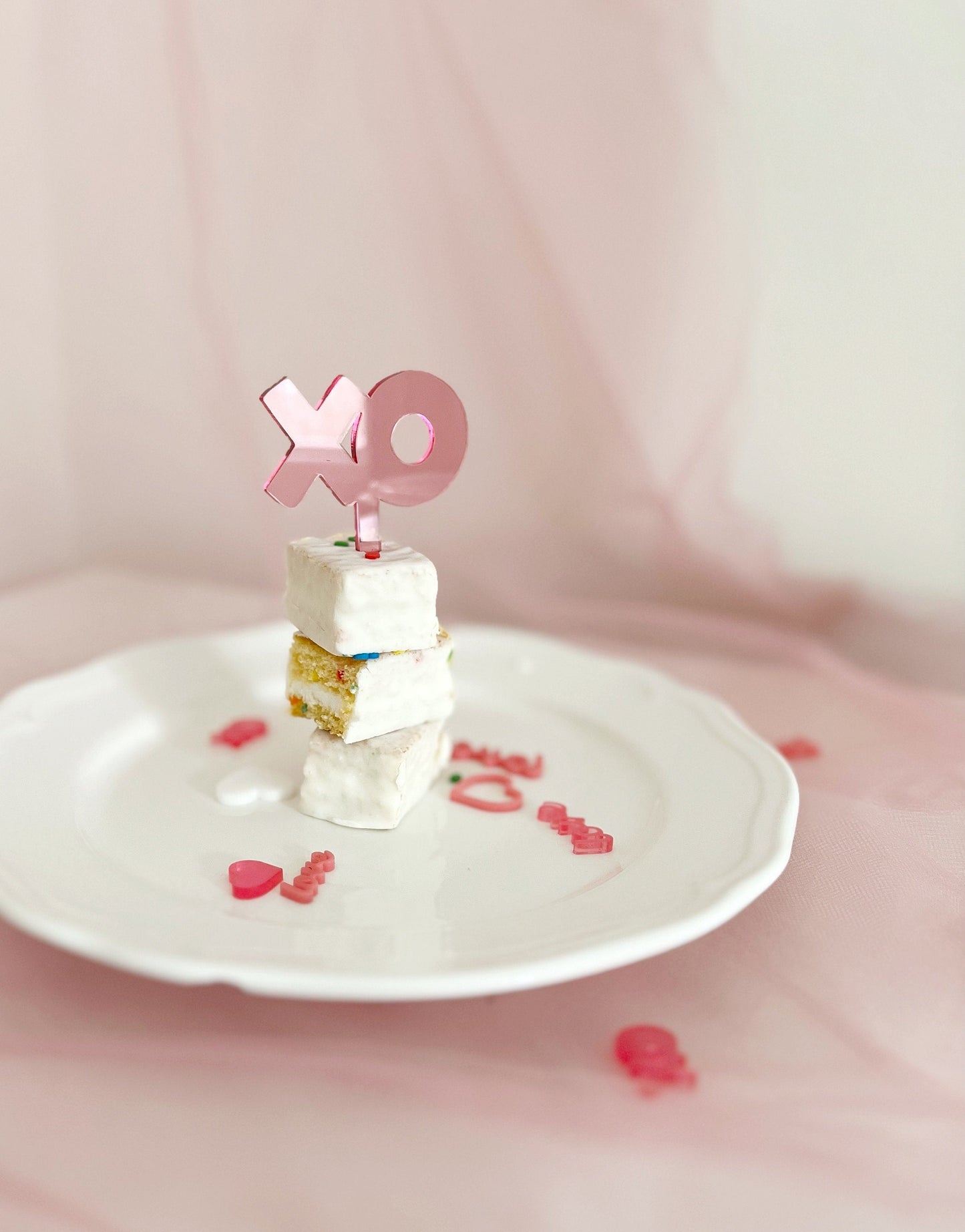 Valentines Day Cupcake Toppers