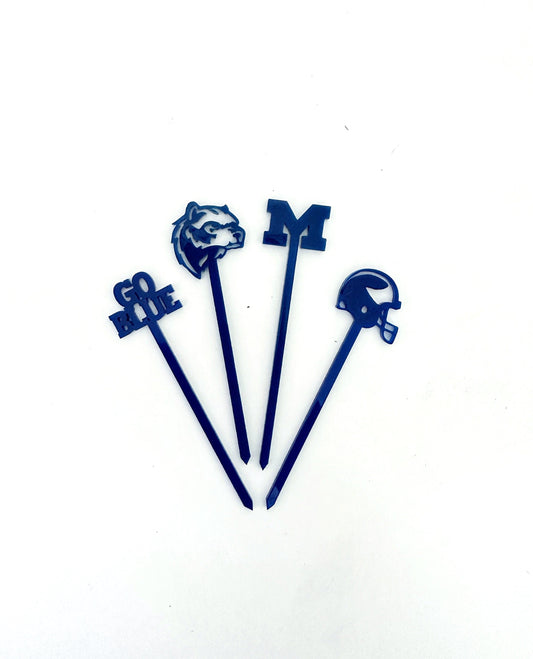 Michigan Food Pick-Skewer Set