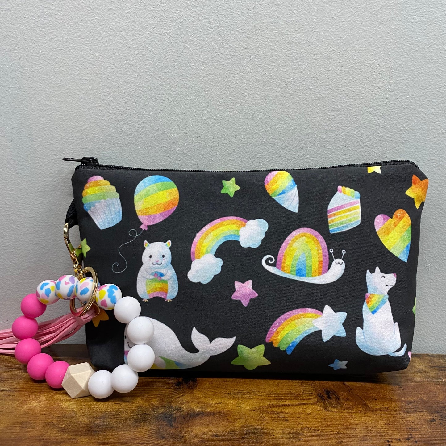 Pouch - Animals Rainbow