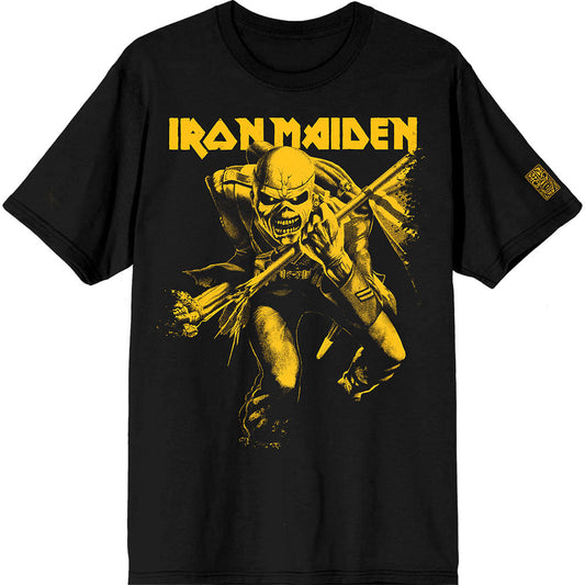 Iron Maiden 50 Trooper Crop Yellow [T-Shirt]