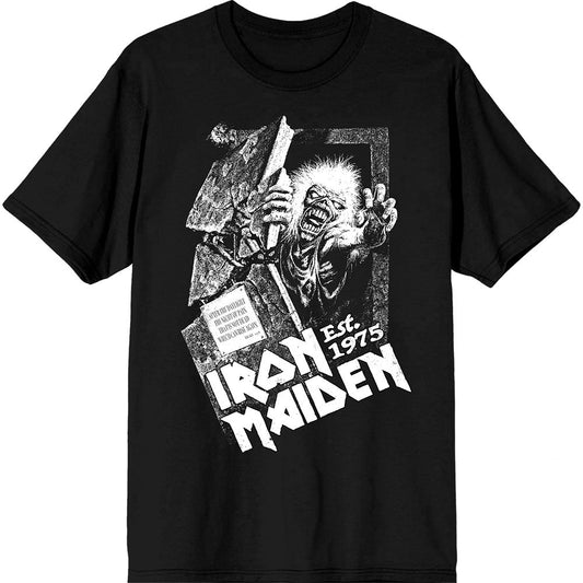Iron Maiden Est. 1975 No Prayer Grave [T-Shirt]