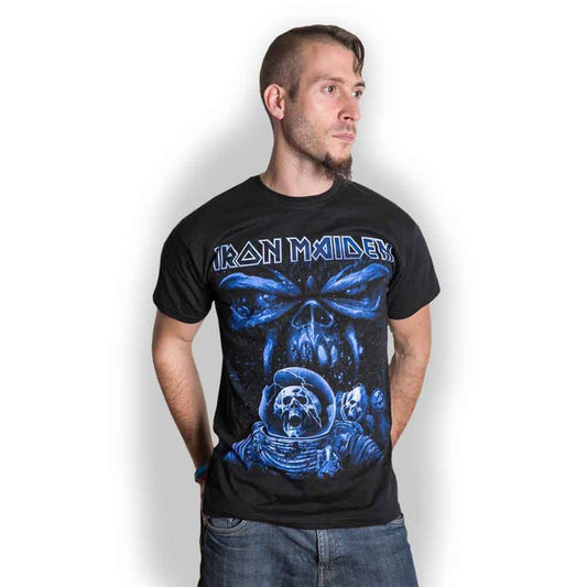 Iron Maiden Final Frontier Blue Album Spaceman [T-Shirt]