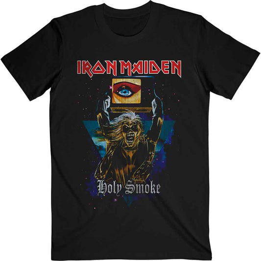 Iron Maiden Holy Smoke Space Triangle [T-Shirt]
