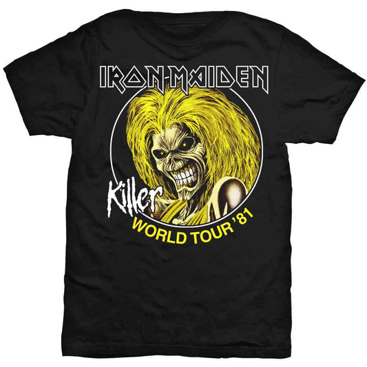 Iron Maiden Killer World Tour 81 [T-Shirt]